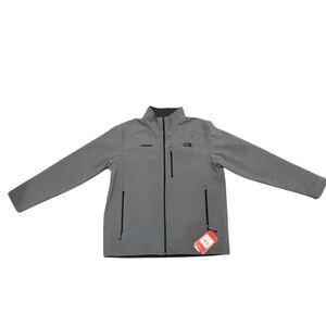 The North Face Men's XL Gray Softshell Jacket Wind & Water Resistant